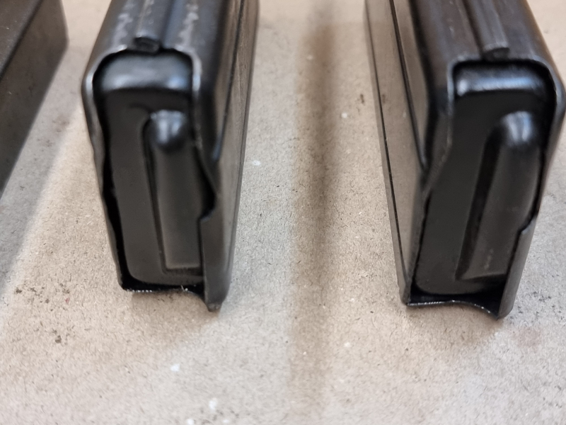 Original 15er Deko-Magazin für US Gewehr .30M1 Carbine abgeändert. Deko – Bild 2