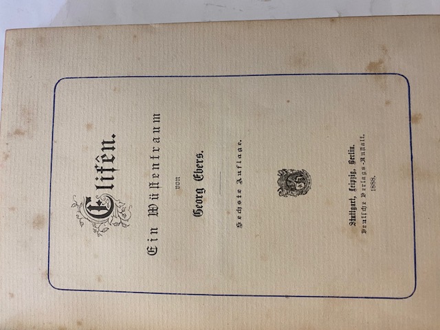 Dt.Reich Historik Afrika Ägypten Wüste Traum 1888 No Säbel Bajonett – stampa 2