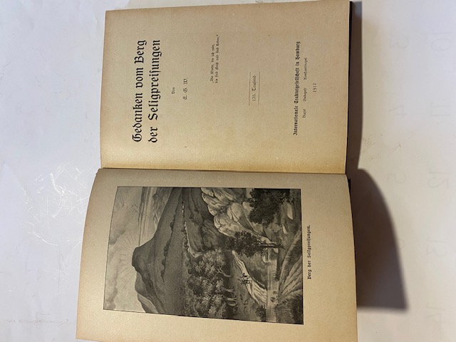 Dt.Reich Historik Berg Volk Glauben 1917 No Säbel Bajonett – Bild 2