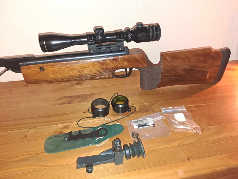 Luftgewehr Walther LGV Dicker Laufmantel – Bild 6