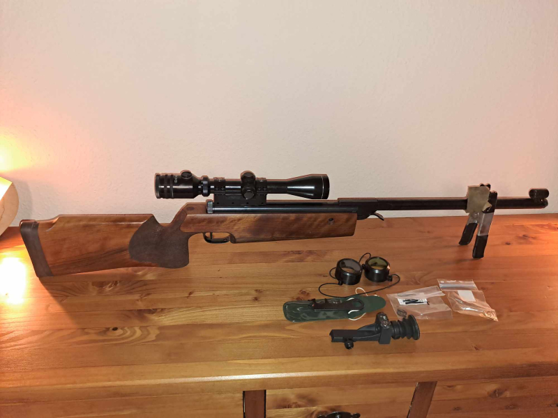 Luftgewehr Walther LGV Dicker Laufmantel – Bild 2