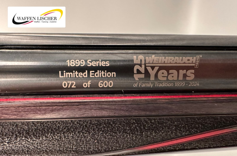 HW97 KT 125 Jahre Weihrauch Jubiläumsmodell Limited Edition 600 Stück Full Set OVP Unterhebelspanner – Bild 3