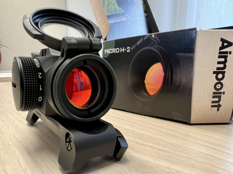 AIMPOINT MICRO H2 2MOA Blaser Sattelmontage – Bild 4
