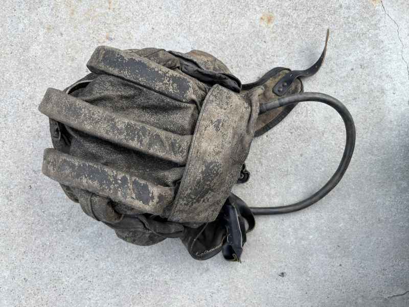 NVA Panzerhaube mit Kabel Gehörschutz T72 BRDM2 kein Stahlhelm – afbeelding 2