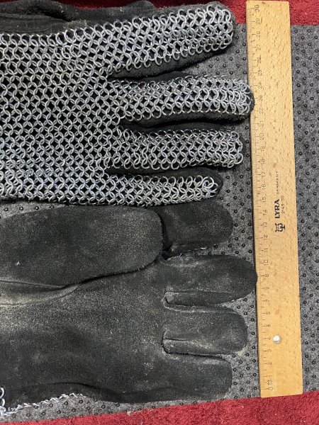 Verkaufe ein Paar Kettenhandschuhe – Bild 3