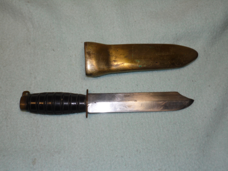 Altes schweres Tauchermesser – Bild 3