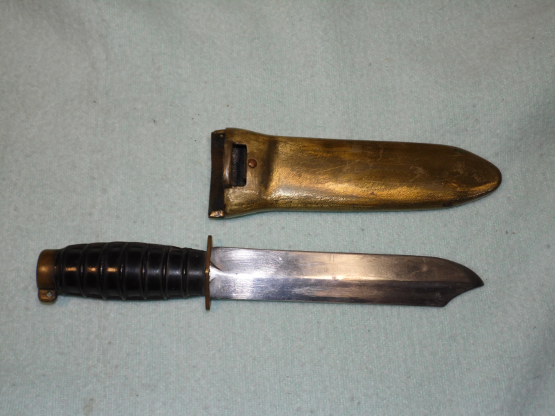 Altes schweres Tauchermesser – Bild 2