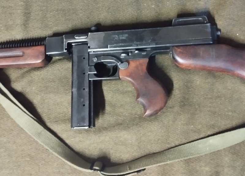 Thompson M1928 A1 Denix Tommygun Modellwaffe – imaginea 3