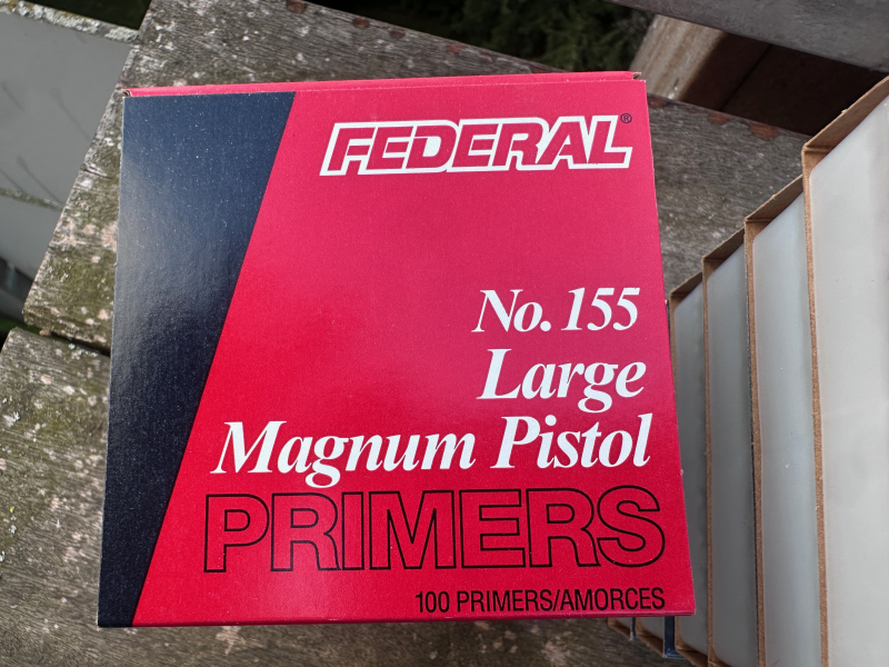 Zündhütchen Konvolut Small / Large Pistol Magnum – Bild 5