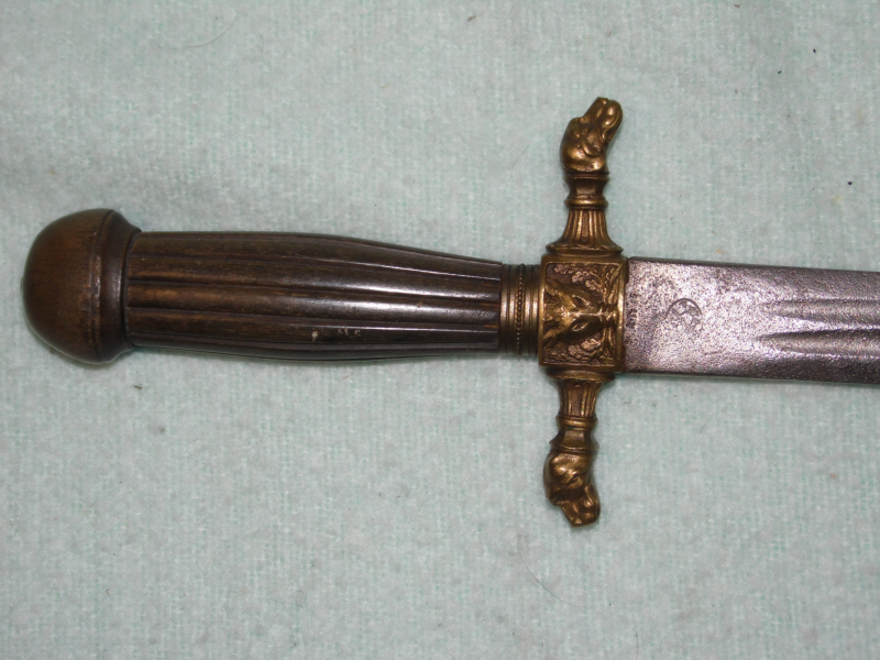 Historischer Hirschfänger/Jagdschwert – Bild 2