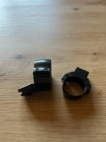 EAW Schwenkmontage-Oberteile 25,4mm Ringe – Bild 1