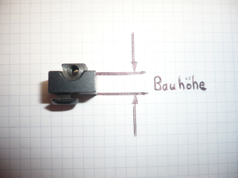 Schwenkmontage Hinterfußunterteil – kuva 1