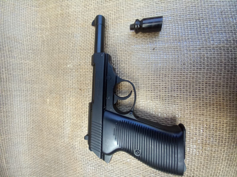 Erma Mod.EGP 88 8mm Knall. Mit Abschussbecher. – billede 1