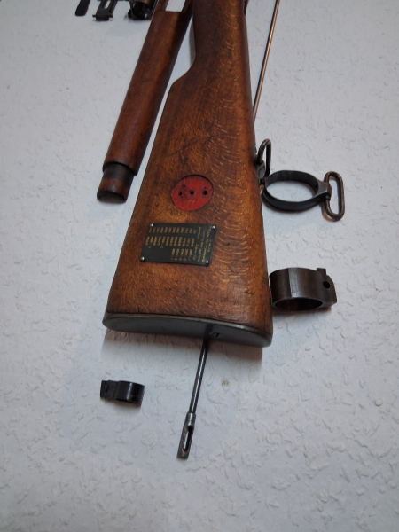 Schaft mit allen freien Teilen Schweden Mauser M38 – Bild 3