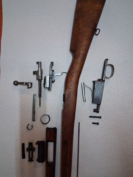 Schaft mit allen freien Teilen Schweden Mauser M38 – Bild 2