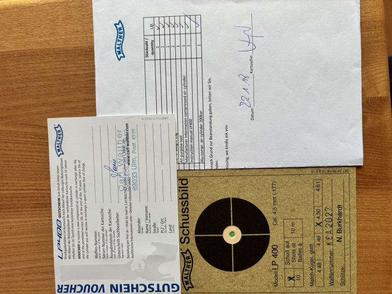 Walther LP 400 Luftpistole – Bild 6