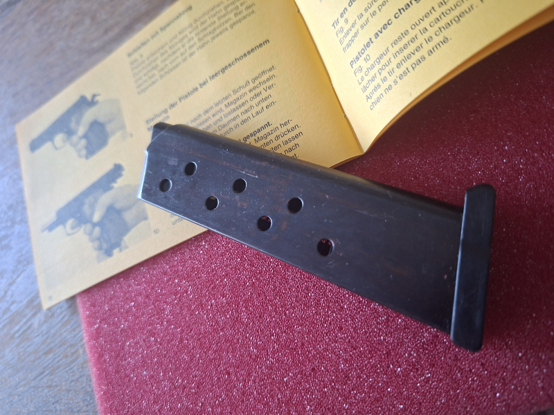 Ersatz Magazin und Karton mit Gebrauchsanweisung rG 725 – Bild 3