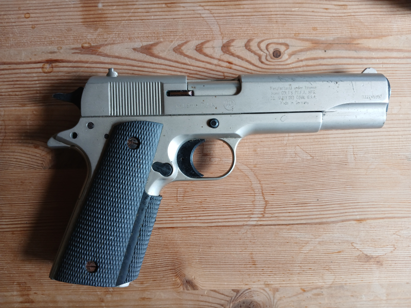 Colt 1911 Stainless 9mm Pak Schreckschuß – immagine 3