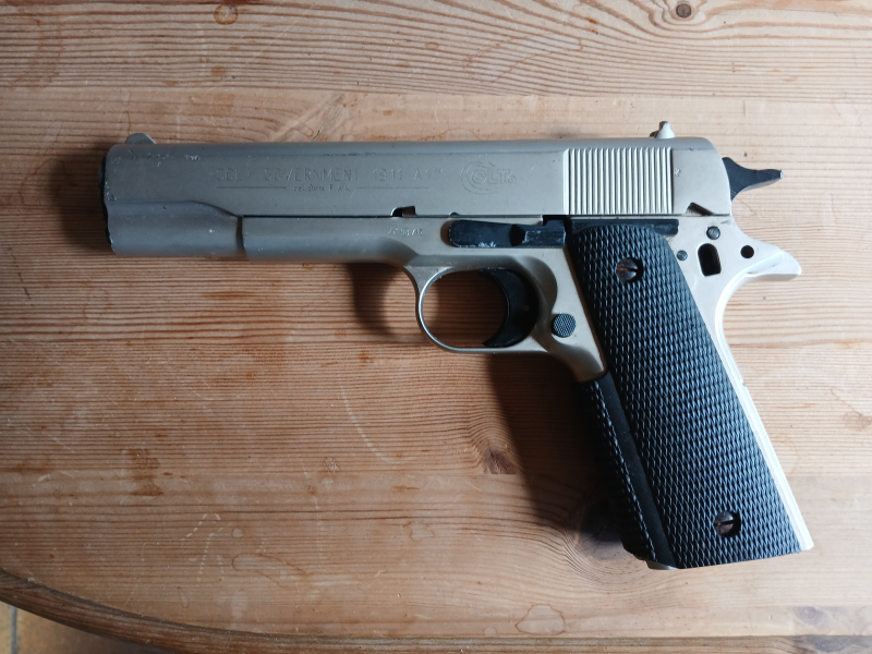Colt 1911 Stainless 9mm Pak Schreckschuß – immagine 2