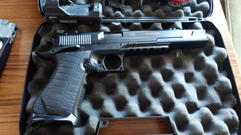 Umarex Race Gun 4,5mm Stahl BB 2 Magazine Set Co2 – billede 4