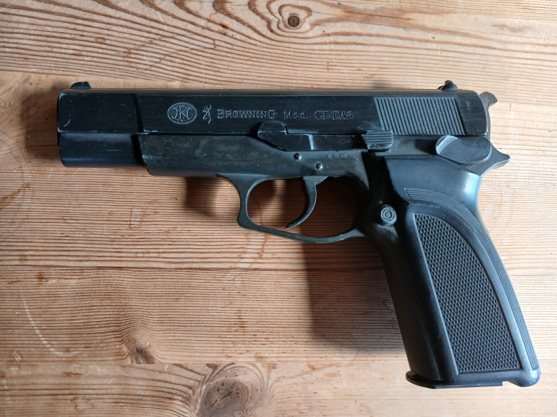 Browning Umarex GPDA8 Schwarz 8mm knall Schreckschuß – Bild 2