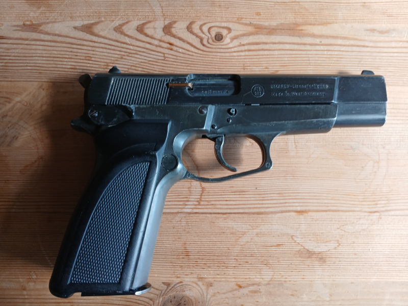 Browning Umarex GPDA8 Schwarz 8mm knall Schreckschuß – Bild 3