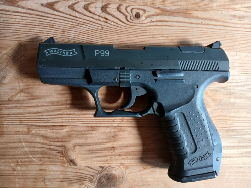 Walther P99 Neu Unbeschossen 9mm knall Schreckschuß – slika 2
