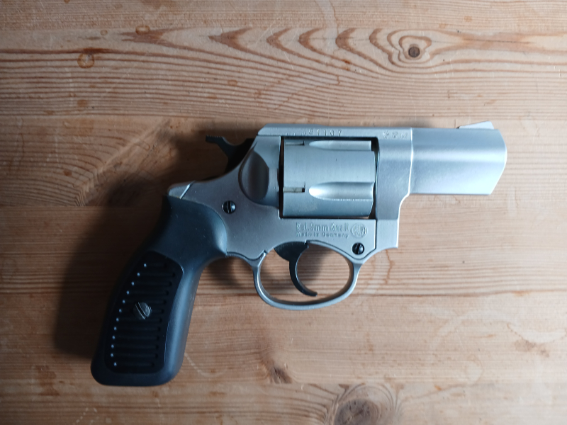 Me 38 Compact Revolver NEU UNBESCHOSSEN 9mm Knall Schreckschuss – Bild 3