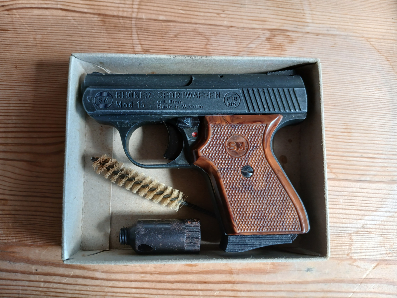 SM Röhn Mod.15 8mm Knall Schreckschuß – Bild 2