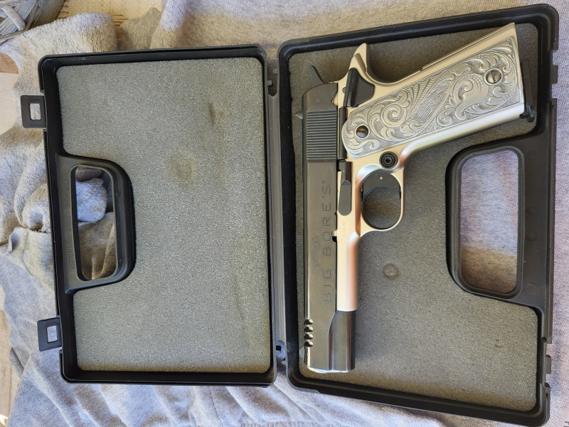Walther Big Bore S | PTB 638 | Besch. KF | Duotone Klassiker | Custom-Griffschalen | Selten Rarität – Bild 5
