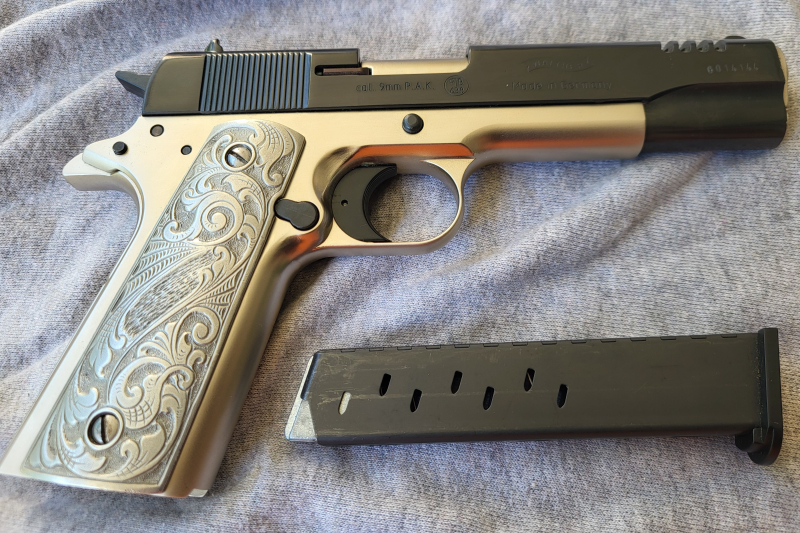 Walther Big Bore S | PTB 638 | Besch. KF | Duotone Klassiker | Custom-Griffschalen | Selten Rarität – Bild 2