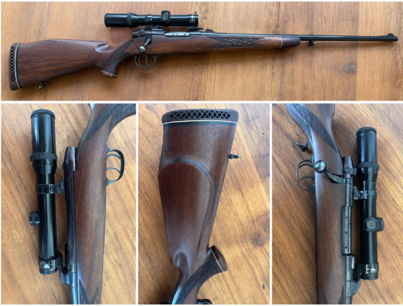 Sauer Weatherby Europa 7x64 mit Flüchtigglas und zweiter Montage für Zeiss Innenschiene – billede 2