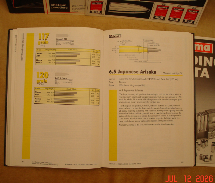 NORMA - Reloading Manual - Edition No. 1 - 2004 - sowie Reloading Booklets - – attēls 3