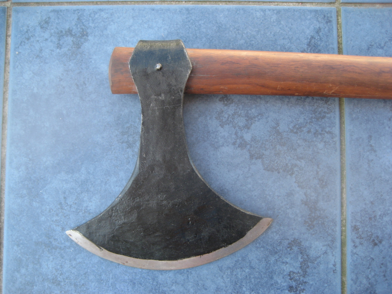 Wikinger- / Mittelalter-Axt, Stahl, sehr schön – Bild 2
