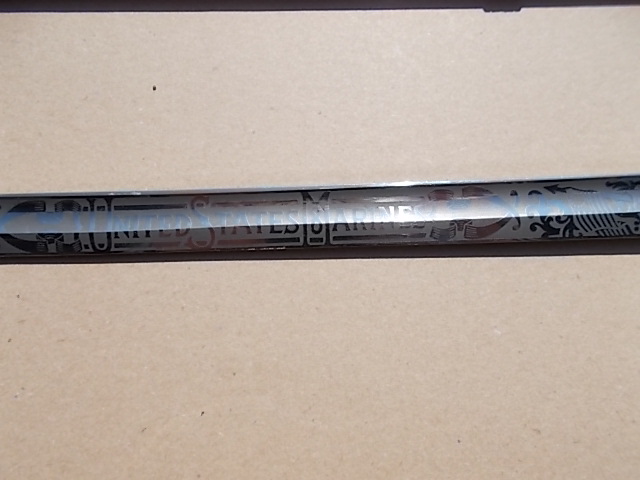 Achtung Sammler Imperial H.u.H. Made in Germany US Marine Corps Offizier Säbel no 98 Salut Teile – Bild 2