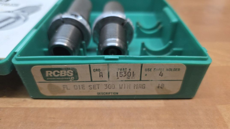 RCBS 300 WIN MAG Matrizensatz – billede 2