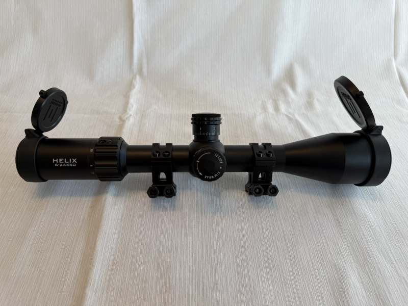 Element Optics Helix 6-24x50 Zielfernrohr mit West Hunter Montage – billede 2