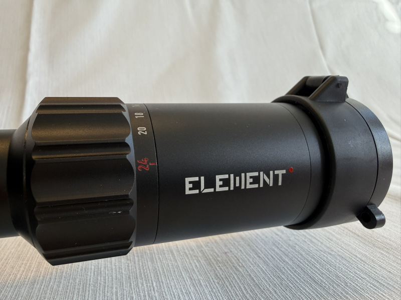 Element Optics Helix 6-24x50 Zielfernrohr mit West Hunter Montage – billede 5
