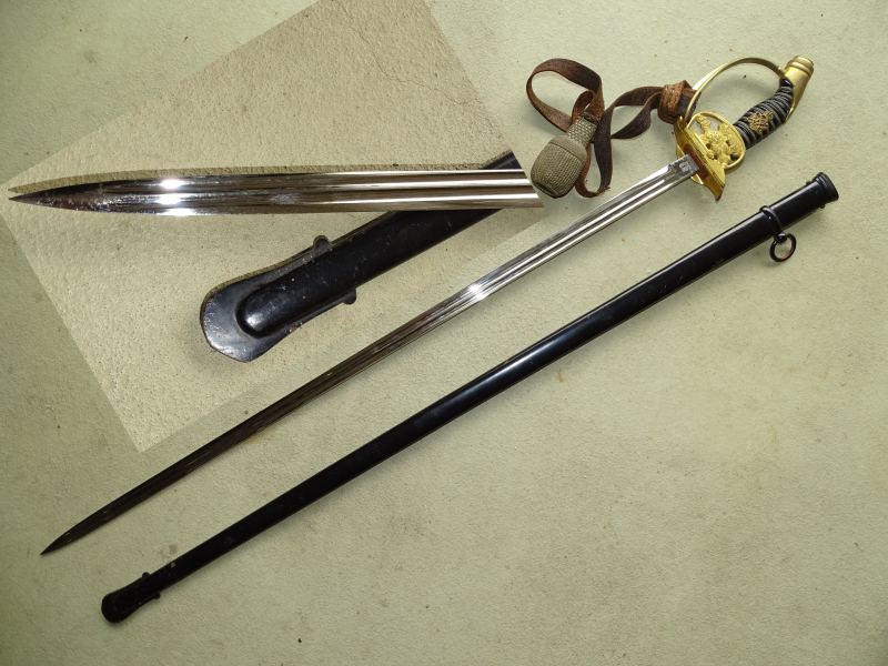 Preußischer Infanterie- Offiziersdegen M1889 Stichblatt klappbar; Degen M 1889; IOD 89 Preussen – Bild 3