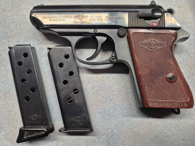 Walther PPK " Kaliber 7,65 mm Licensfertigung M A N U R H I N – Bild 2