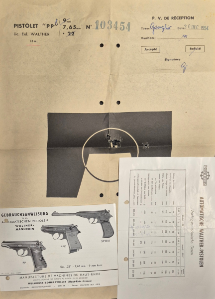Walther PPK " Kaliber 7,65 mm Licensfertigung M A N U R H I N – Bild 4
