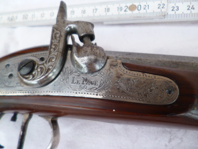 Le Page, Vorderlader Pistole 45 Cal mit Ladestock – Bild 2