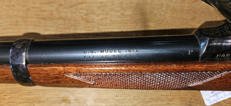 Harrington & Richardson Officer's Model Springfield Rifle – Centennial 1871–1971 – Kal. .45-70 Gover – Bild 5