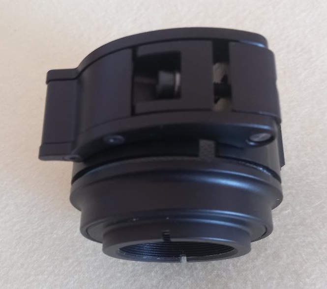 Klemmadapter 57mm mit Gewinde 33,5mm Vorsatzgerät – Bild 2