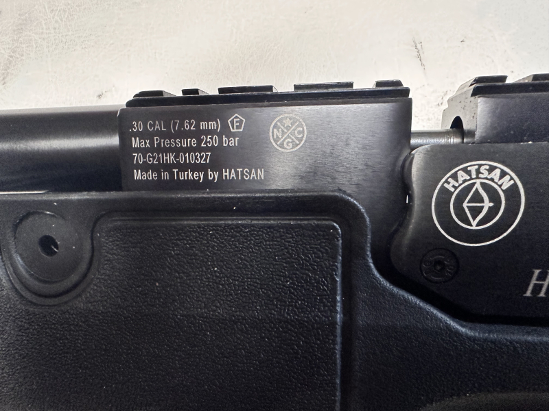 HATSAN HERCULES Kaliber 7,62 mm / .30 Druckluftgewehr – снимка 6