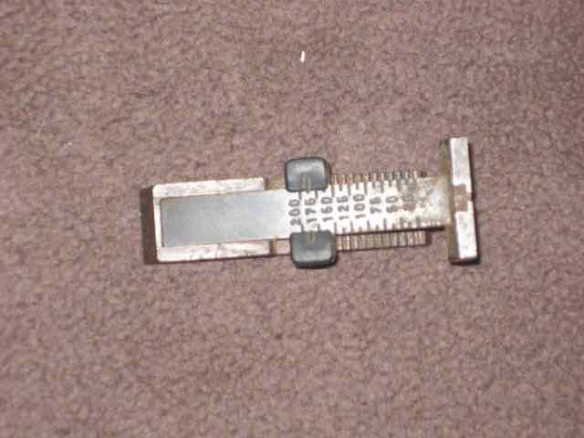 Visier, Metall, mit Einstellung bis 200 – imagem 2
