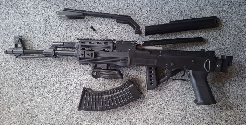 AK-47/74 AEG (Schwere Ausführung) – Defekt / Bastlerobjekt / Deko – nuotrauka 2