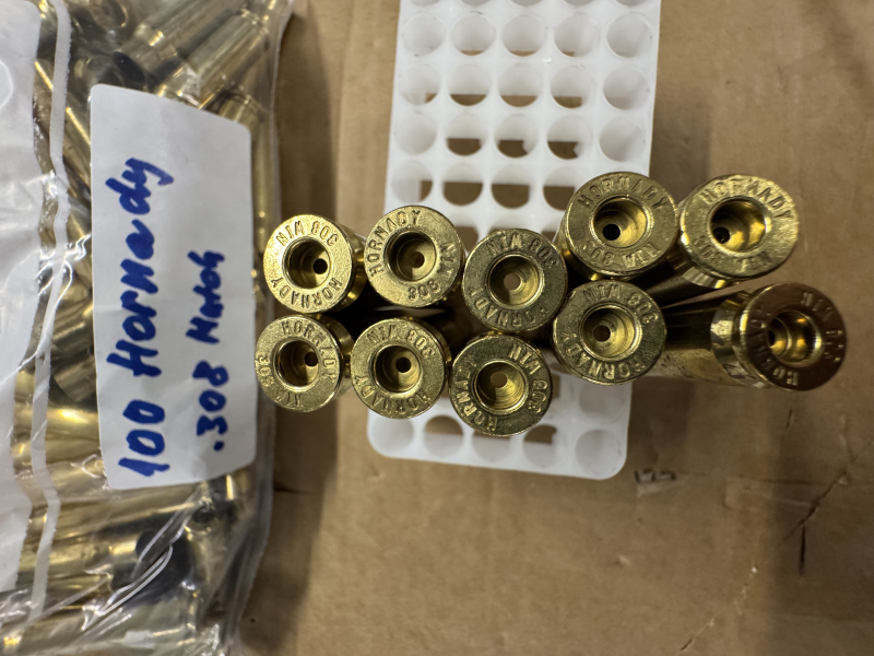 308 Win Match Hülsen HORNADY 100 Stück neu – Bild 2