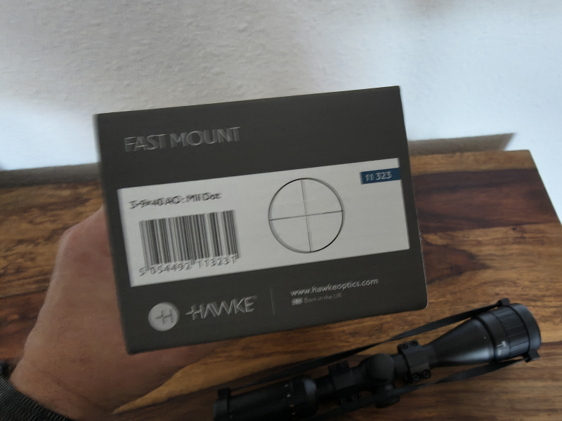 Zielfernrohr Hawke Fast Mount 3-9x40 AO SFP – immagine 2