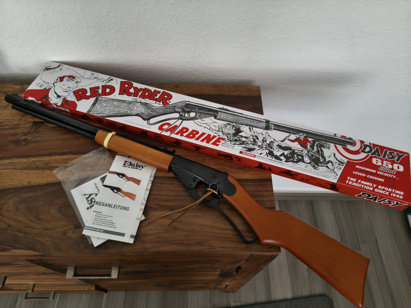 Daisy Luftgewehr Unterhebelrepetierer Red Ryder – imaginea 2